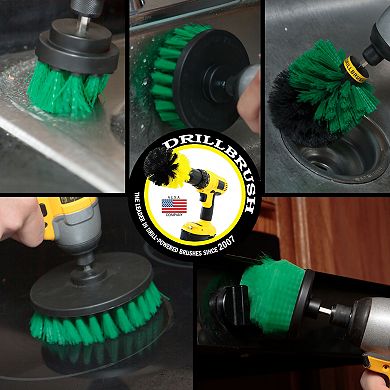 Cast Iron Cleaner - Kitchen Cleaning Supplies - Kitchen Scrub Brush - Cast Iron Scrubber