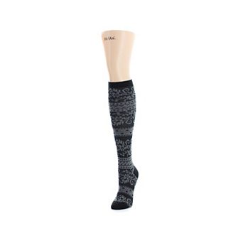 Compu Garden Cotton Blend Knee High Sock