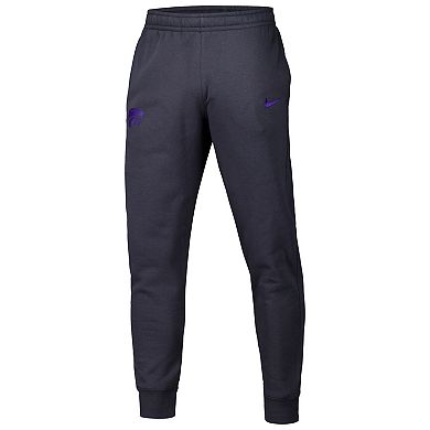 Men's Nike Anthracite Kansas State Wildcats Club Fleece Pants