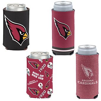 WinCraft Arizona Cardinals 4-Pack 12oz. Can & Slim Can Cooler Set