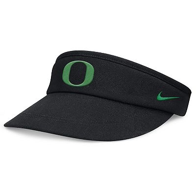 Men s Nike Black Oregon Ducks Sideline Coaches Adjustable Visor