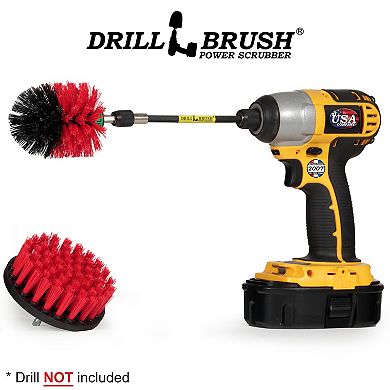 Deck Brush - Rust, Calcium, Hard Water Stain - Swimming Pool, Garden Fountain - Monument - Headstone