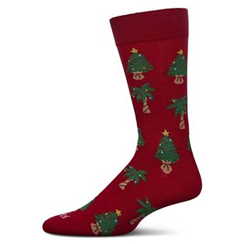Men's Tree Paradise Holiday Crew Socks