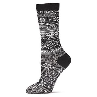 Women's Fairisle Mixed Stripe Crew Socks