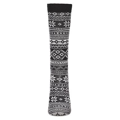 Women's Fairisle Mixed Stripe Crew Socks