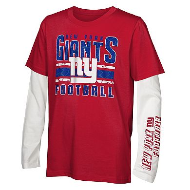 Preschool New York Giants In the Mix T-Shirt Combo Set