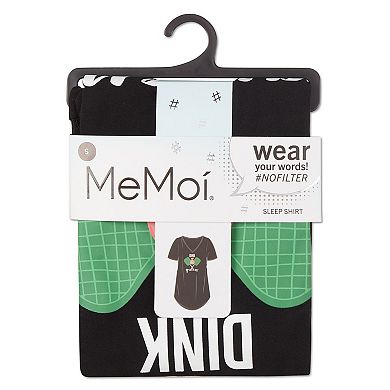 Women's Pickleball Princess V-neck Sleepshirt