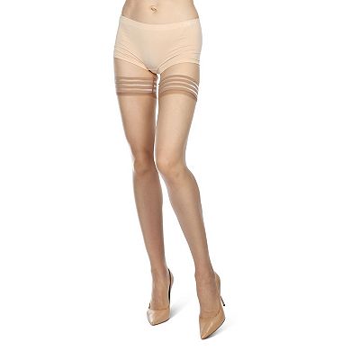 Women's Nudes Ultra Bare Lace Top Thigh Highs
