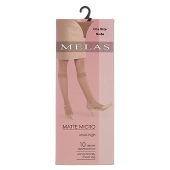 Women's Matte Micro Sheer Knee Highs