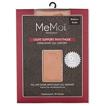 Light Support Pantyhose 6 Pack