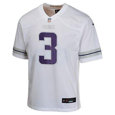Youth Nike Jordan Addison White Minnesota Vikings Game Jersey