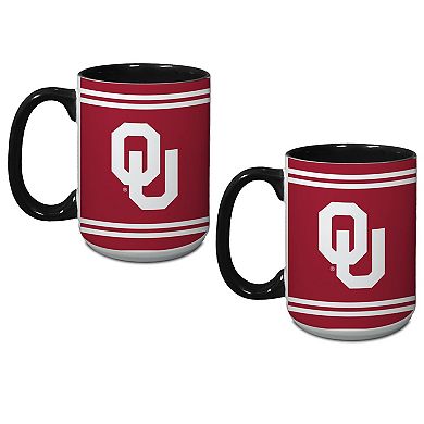 Oklahoma Sooners Two-Pack Alumni Mug Set