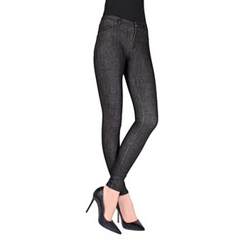 Unbottled Cotton Blend Denim Jean Leggings