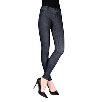 Unbottled Cotton Blend Denim Jean Leggings