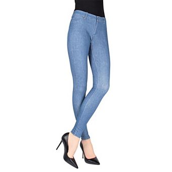 Unbottled Cotton Blend Denim Jean Leggings