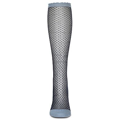 Women's Diamond Trellis Knee High Socks