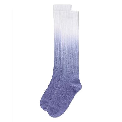 Girls' Dip Dye Knee High Socks