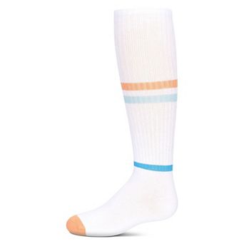 Girls' Multi Colored Stripe Knee High Socks