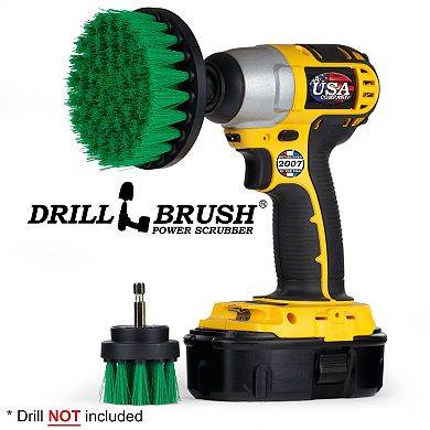 Oven Brush Kit For Drill - Tile - Grout Brush - Kitchen Accessories - Stove - Pots And Pans