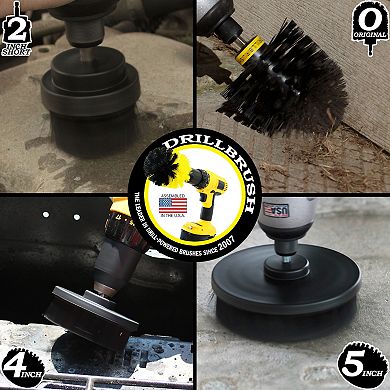 Grill Brush - Grill Tools - Ultra Stiff Brush - Wire Brush Alternative - Grill Cleaner - Bbq Brush