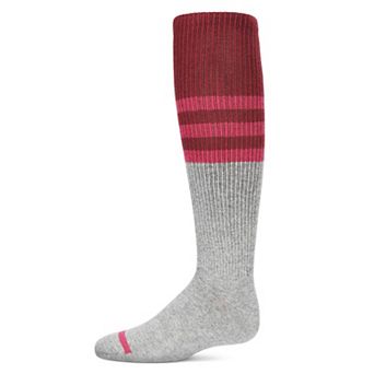 Girls' Two-tone Stripe Knee-high Socks