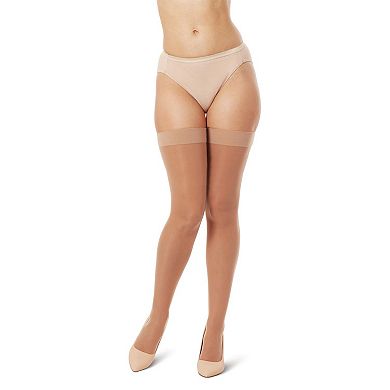 Women's Crystal Sheer Sheer Toe Stockings