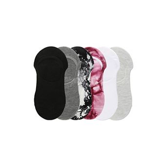 Tie Dye Highcut Liner Sock 6 Pair Pack