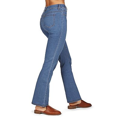 Sustainable Cotton Blend Fashion Denim Boot Cut Leggings