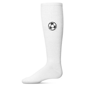 Girls Soccer Lover Cotton Blend Knee High Socks