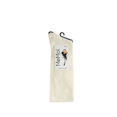 Slouched Top Over The Knee Warm Cotton Blend Socks
