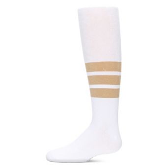 Girls' Multi-stripe Cotton Tights