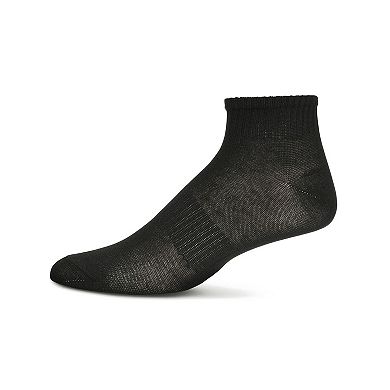 Women's 10 Pair Pack Active Sport Solid Quarter Socks