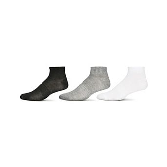 Women's 10 Pair Pack Active Sport Solid Quarter Socks