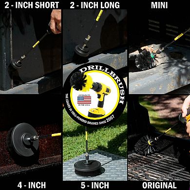 Ultimate Grill Cleaning Kit With Extension - Grease Remover - Electric Smoker - Bbq Tools