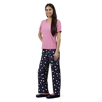 Women's Tee-time 2 pc Pj Set In A Bag