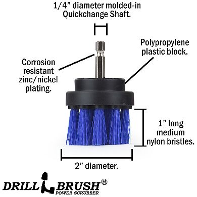 Pool Cleaner - Hot Tub - Spa - Bird Bath - Fountain- Boat Brush - Carpet Cleaner