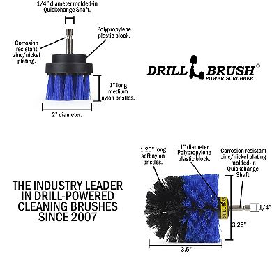 Hull Cleaner Brush Kit - Pond Scum, Oily Residue, Weeds, Barnacles, Oxidation - Fishing Boat