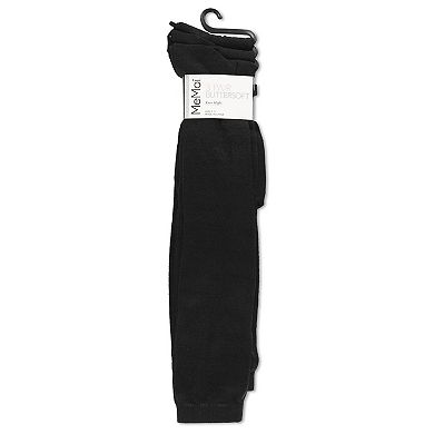 Women's 3 Pairs Buttersoft Knee-high Socks