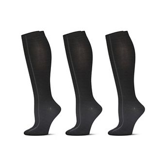 Women's 3 Pairs Buttersoft Knee-high Socks