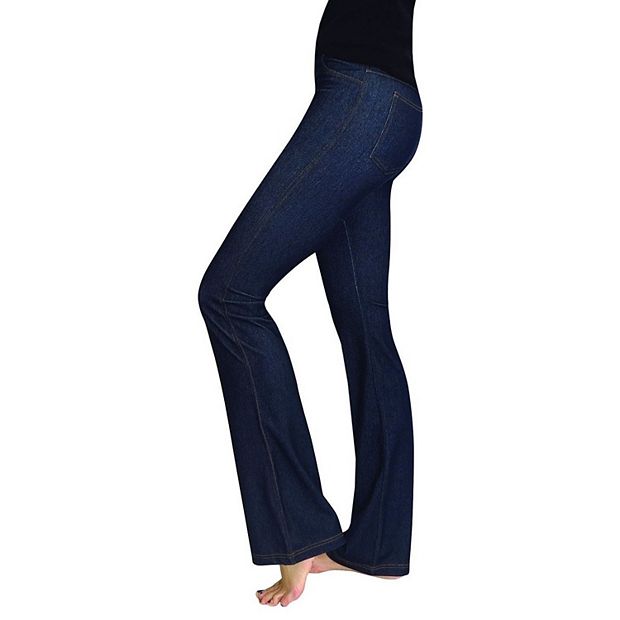 Women s Denim Boot Cut Jean Leggings