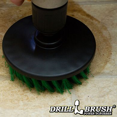 Cast Iron Skillet - Spin Brush - Tile, Counter-tops, Stove, Oven, Sink, Trash Can, Floors - Calcium