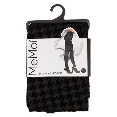 Suede Houndstooth Shaping Leggings