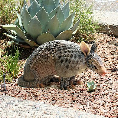 Tank, The Armadillo Garden Statue