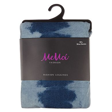 Vintage 80's Style Acid Wash Jean Leggings