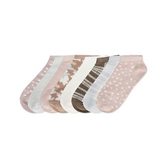 Women's 10 Pair Pack Camo Low Cut Socks