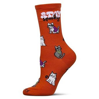 Women's Stay Spooky Holiday Crew Socks