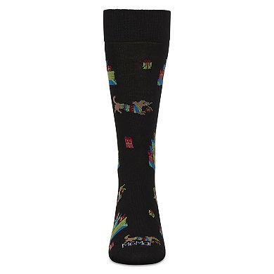 Men's Pile Of Gifts Holiday Crew Socks