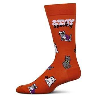 Men's Stay Spooky Holiday Crew Socks