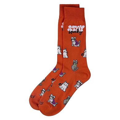 Men's Stay Spooky Holiday Crew Socks