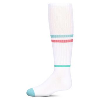 Girls' Multi Colored Stripe Knee High Socks